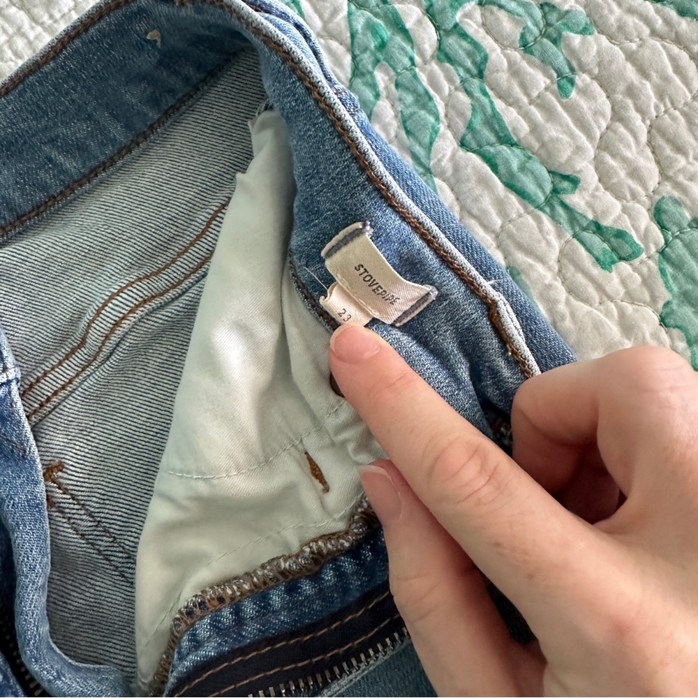 Madewell Stovepipe Jeans 23 Euclid Wash - Picture 7 of 13